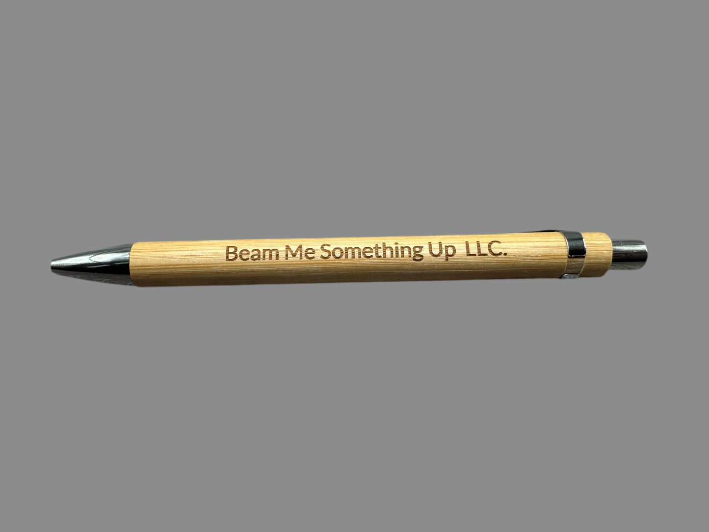 Custom Bamboo Pens Engraved