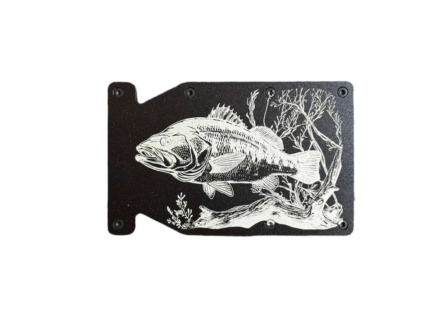 Custom Aluminum Minimalist Wallet RFID Blocking With Money Clip
