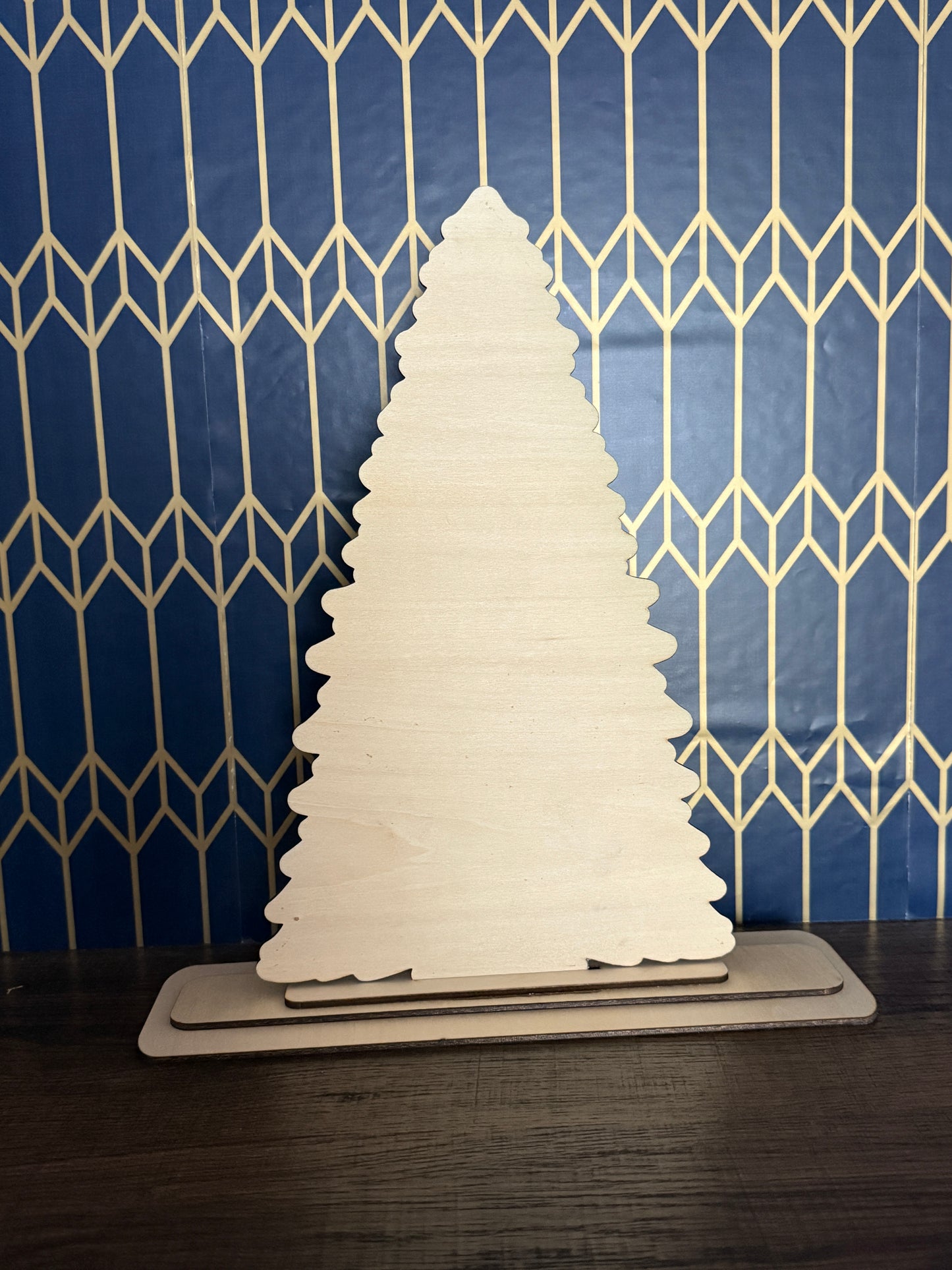 Nativity Scene Display 11x6x1/4 inch Wood