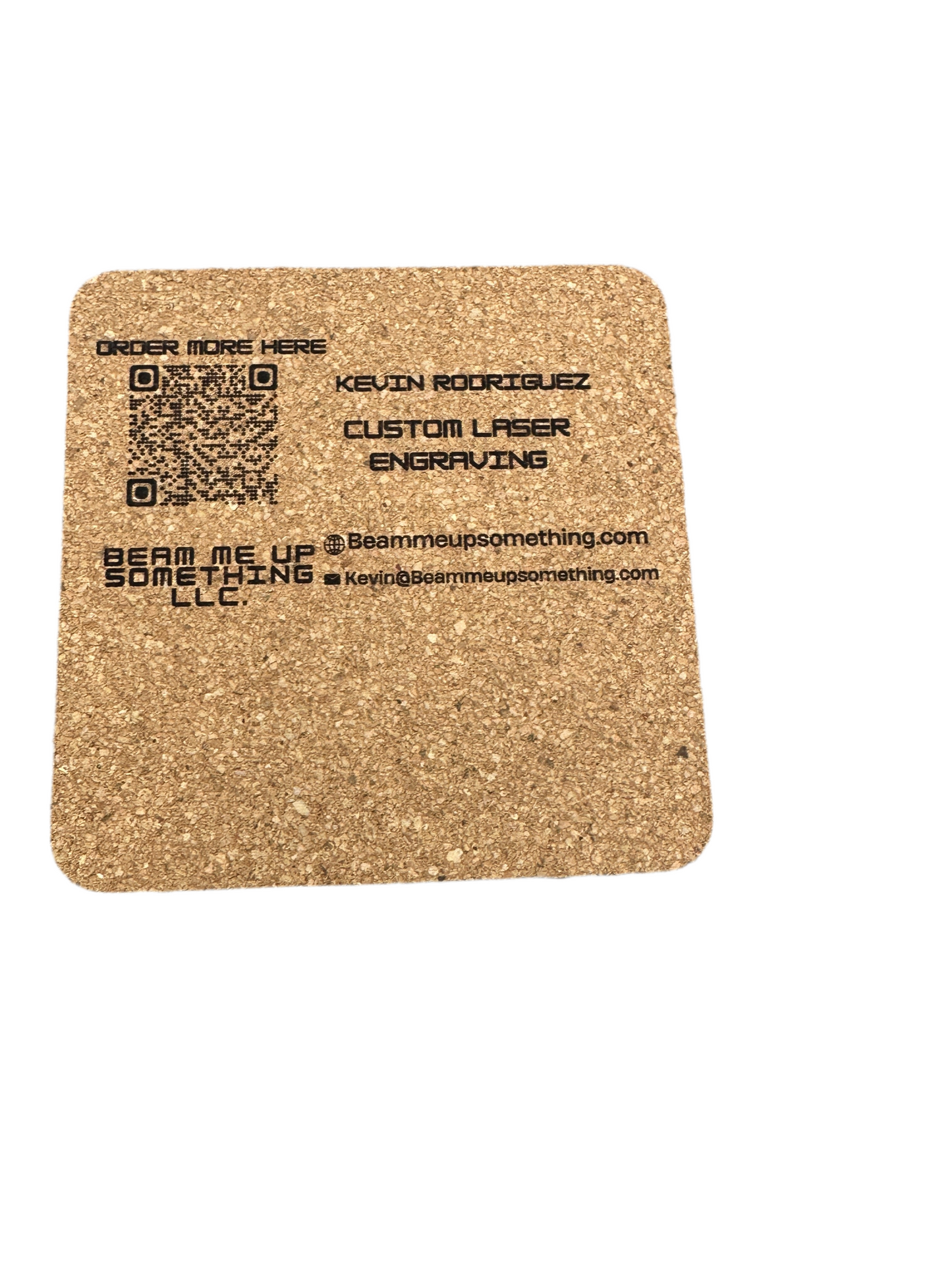 Fall Vibes 4 Pack Cork Coaster Harvest Halloween Pumpkin