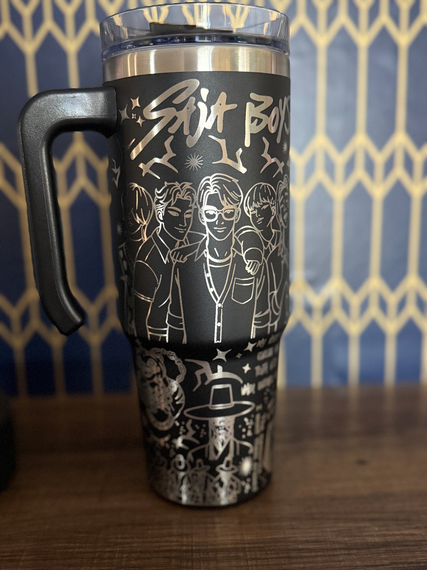 K-Pop Demon Hunters 30 Ounce Tumbler w/ Straw Multiple Colors Available