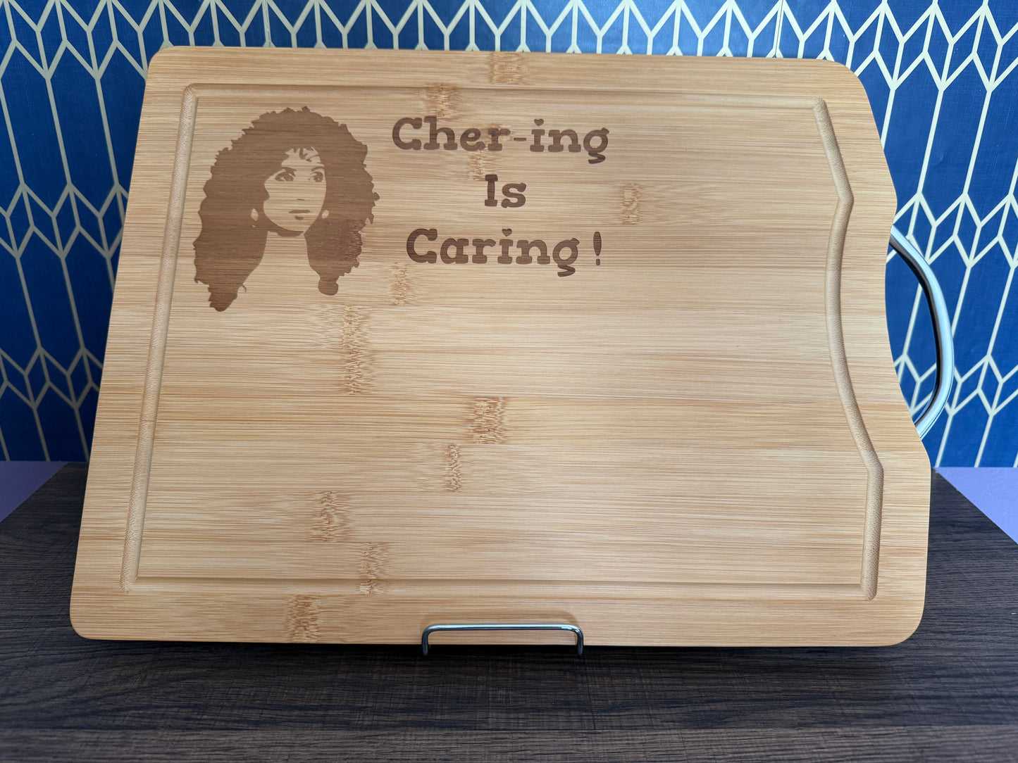 Cher-ing Is Caring Cutting Board