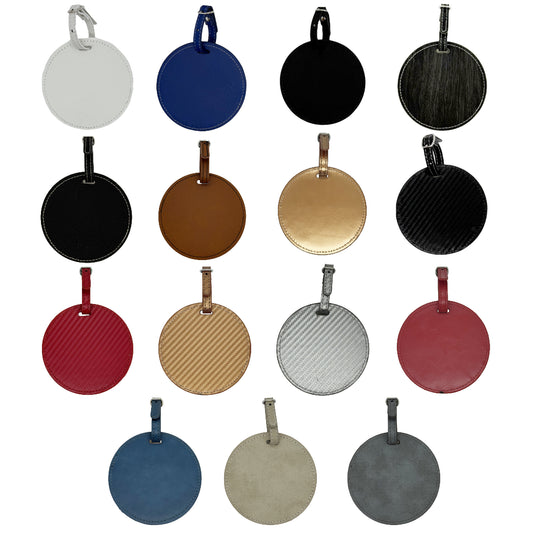 Leatherette Golf Bag Tags With Tees Customizable
