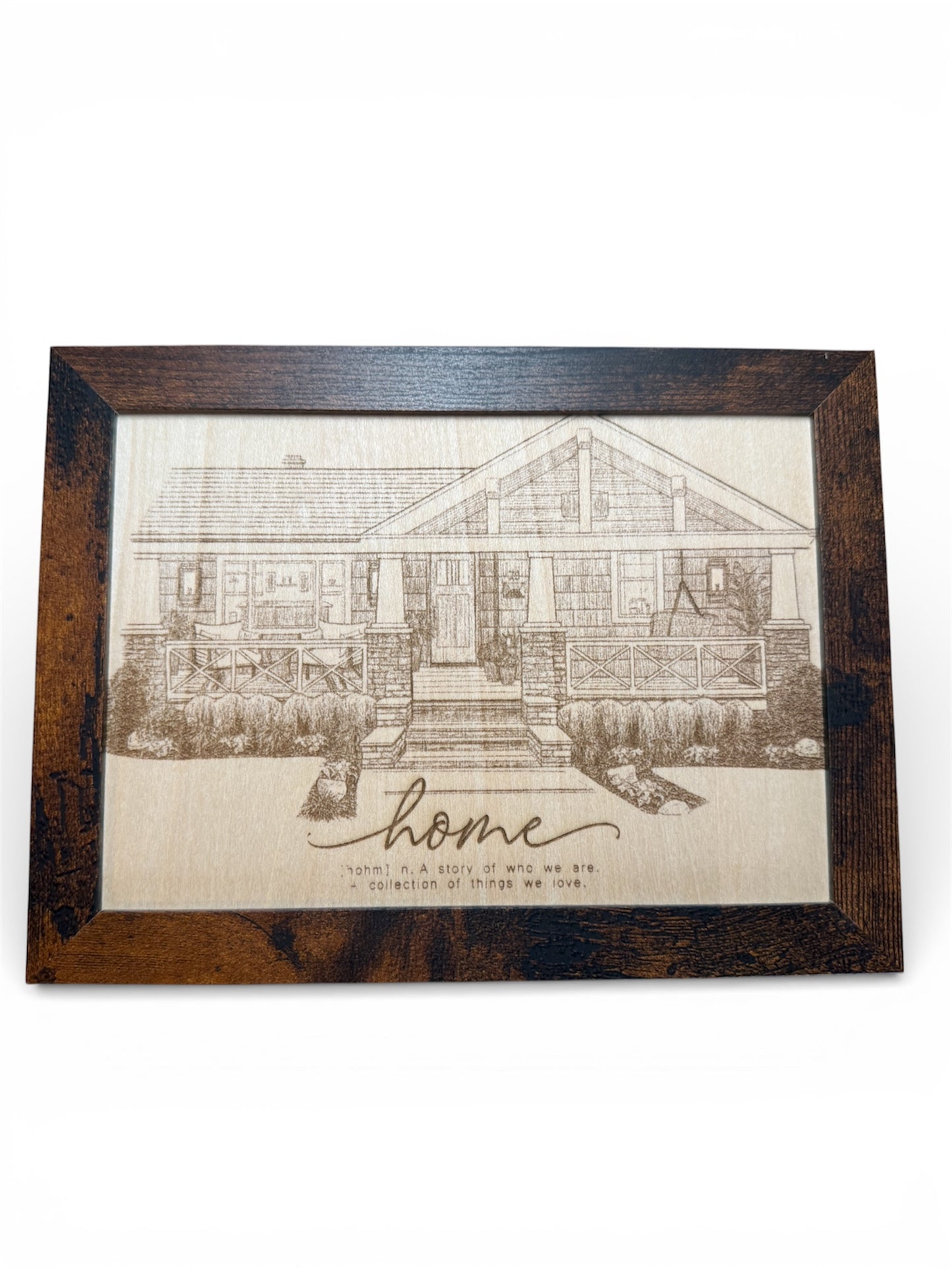 Framed Custom Pictures on Wood