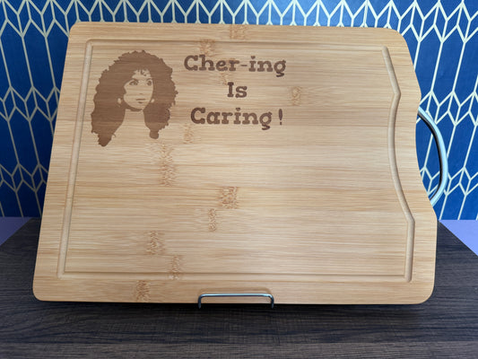 Cher-ing Is Caring Cutting Board