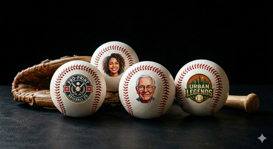 Custom Printed Baseball With Picture or Logo