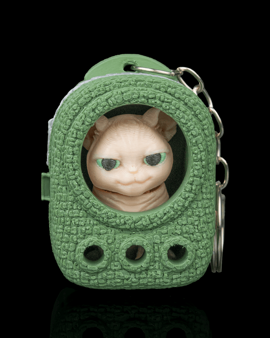 Stitched Pack - Sphynx Keychain